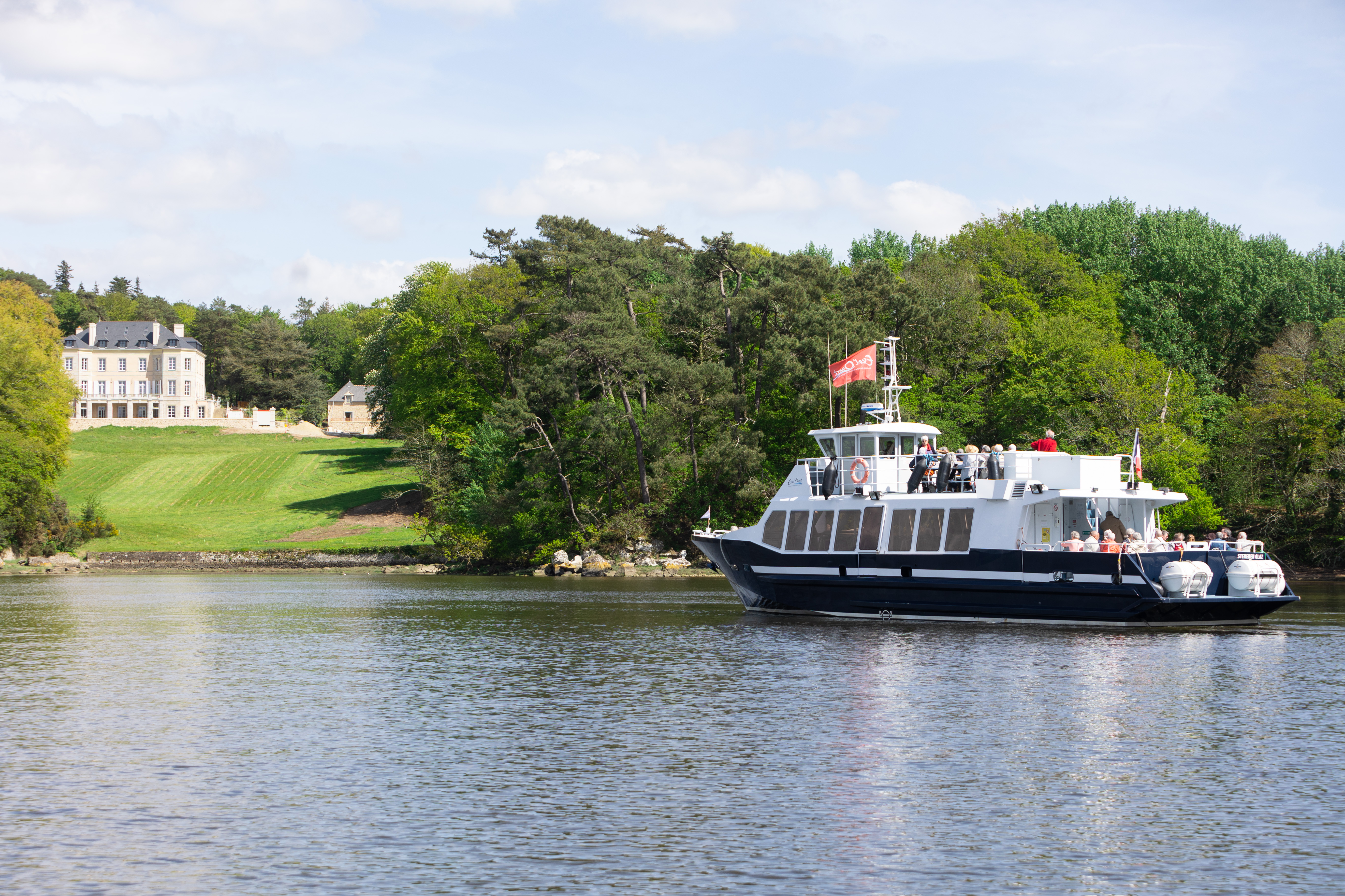 Croisière commentée vers Hennebont