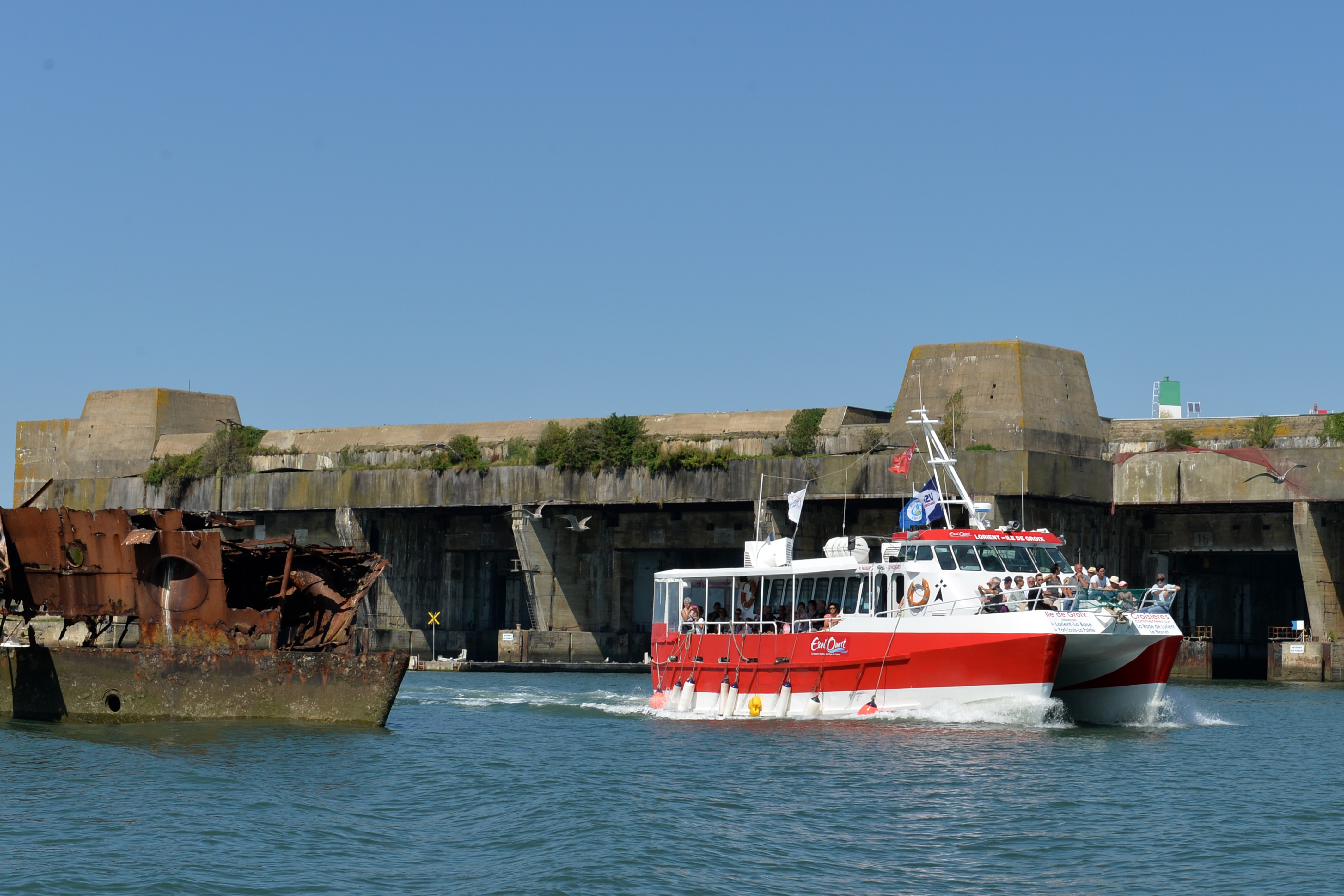 Croisière commentée sur la Rade de Lorient