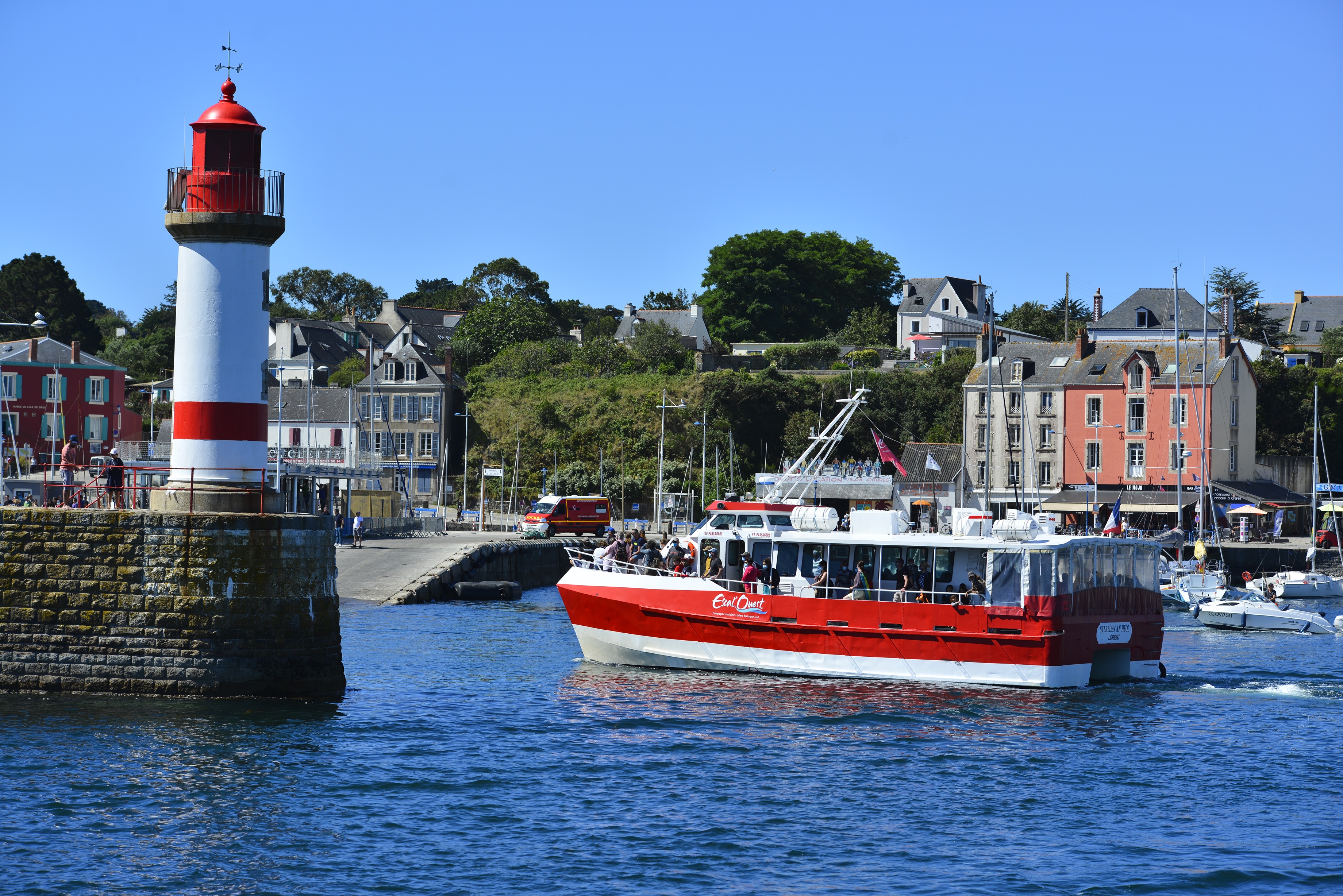 Traversée vers l'île de Groix